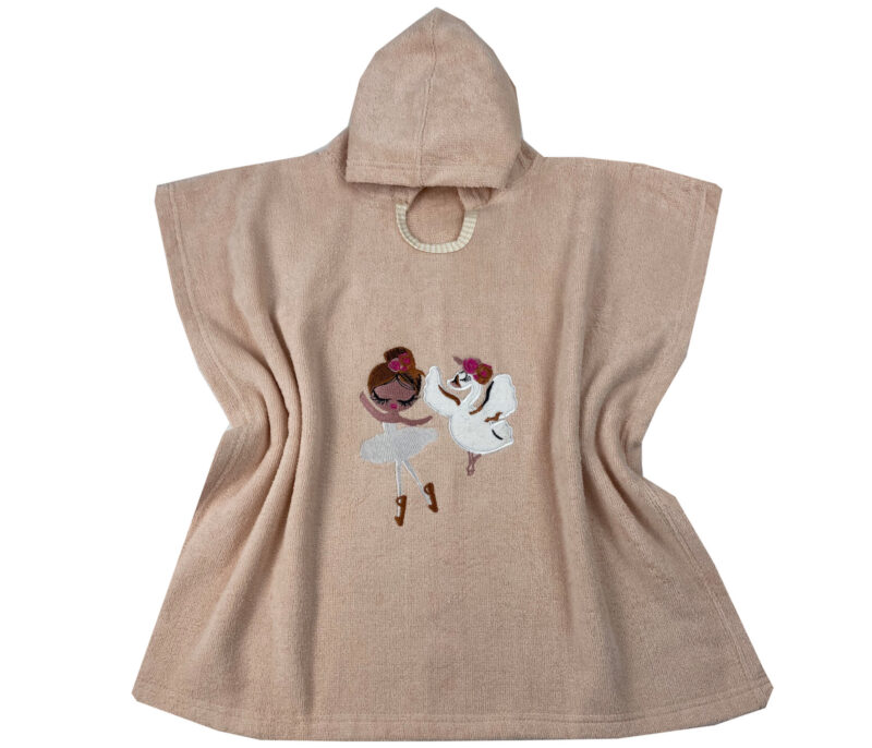 Παιδικό Πόντσο 2-4 Ετών ballerina 55X110