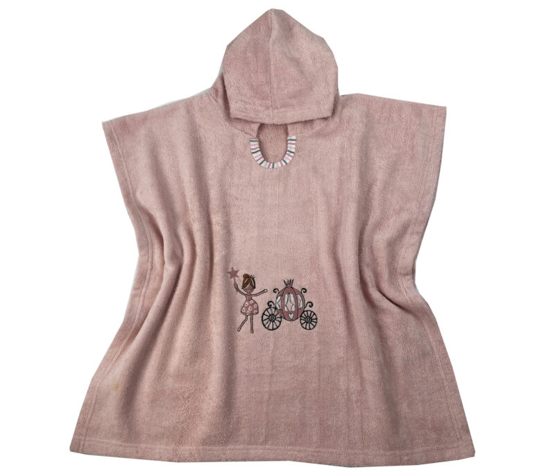 Παιδικό Πόντσο 2-4 Ετών fairytales 55X110