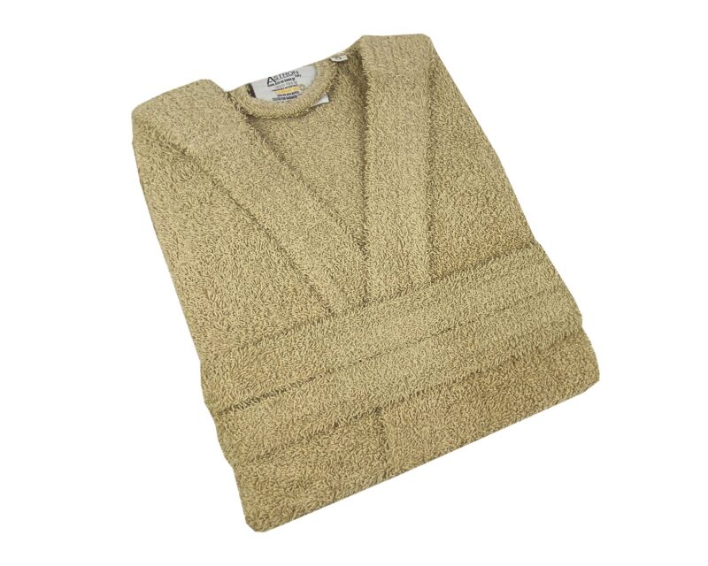 Μπουρνούζι Με Κουκούλα Beige