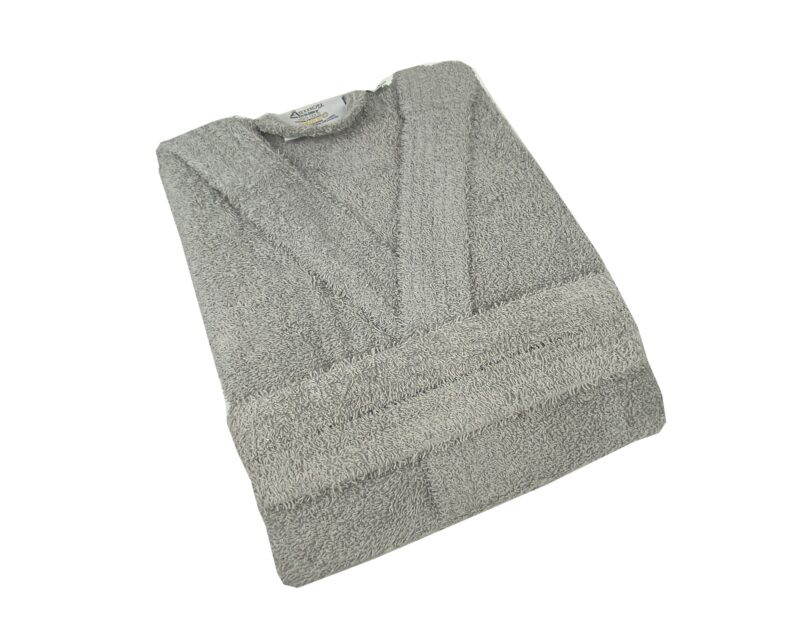 Μπουρνούζι Με Κουκούλα Grey