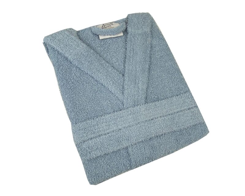 Μπουρνούζι Με Κουκούλα Blue