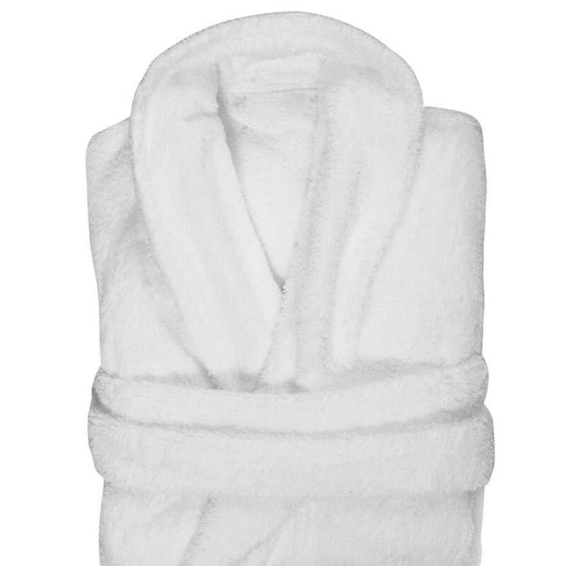 Mπουρνούζι Λευκό Ξενοδοχείου 450γρ. 100% cotton