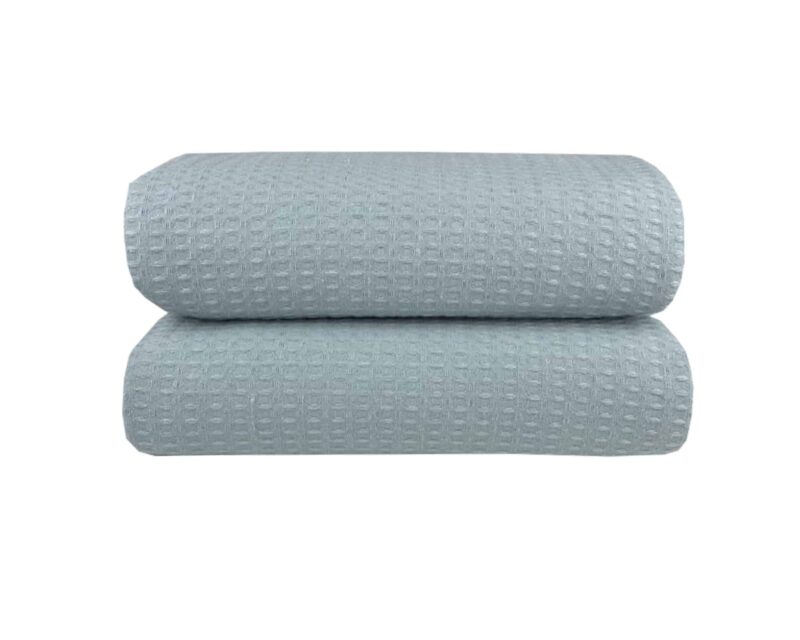 Κουβέρτα Πικέ Μονή Waffle 165χ245 Petrol