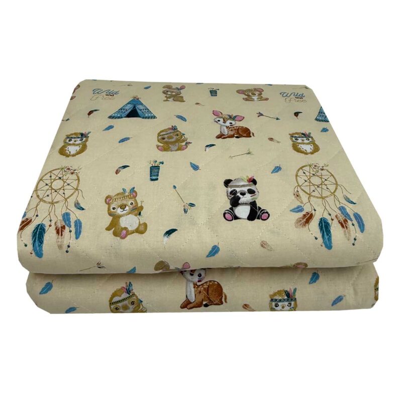 Παιδικό Κουβερλί Μονό Boho Animals