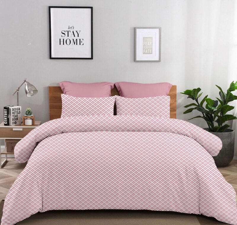 Σετ Σεντόνια 2Χ(2,45Χ2,60) + 2Χ(52Χ72) Claudia Dusty Rose