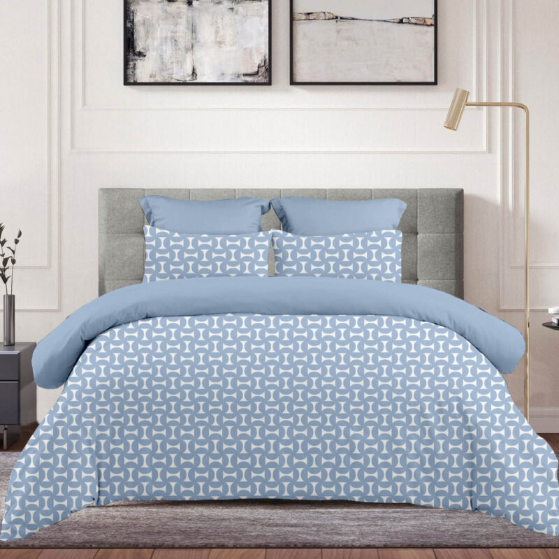 Σετ Σεντόνια 2Χ(2,45Χ2,60) + 2Χ(52Χ72) Luna Blue