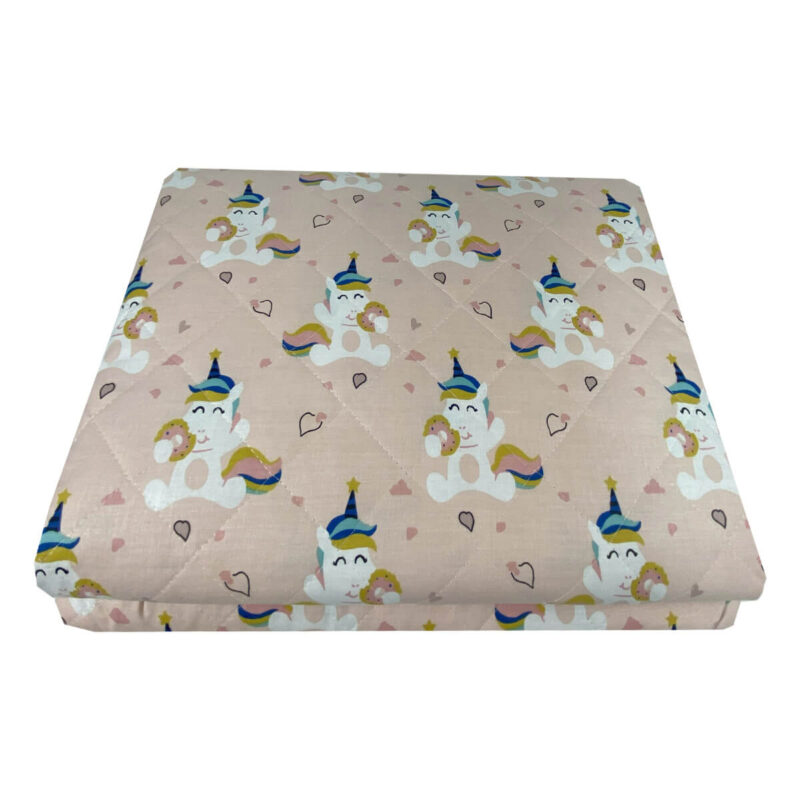 Παιδικό Κουβερλί Μονό 160X240 Unicorn Donuts