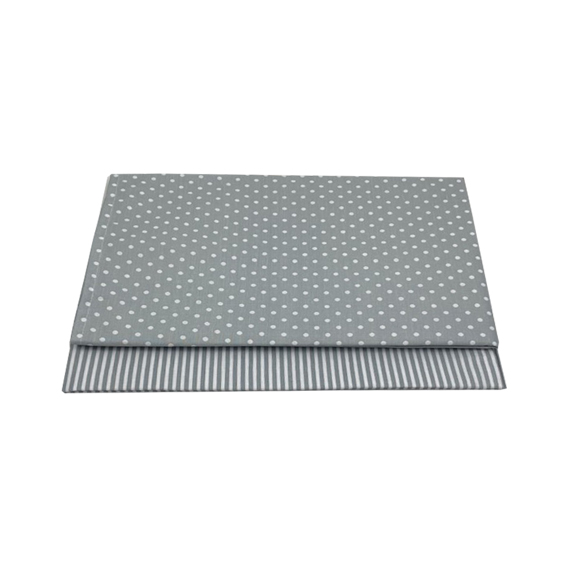 Βρεφικά Σεντόνια Λίκνου (Σετ) Paolina Gray