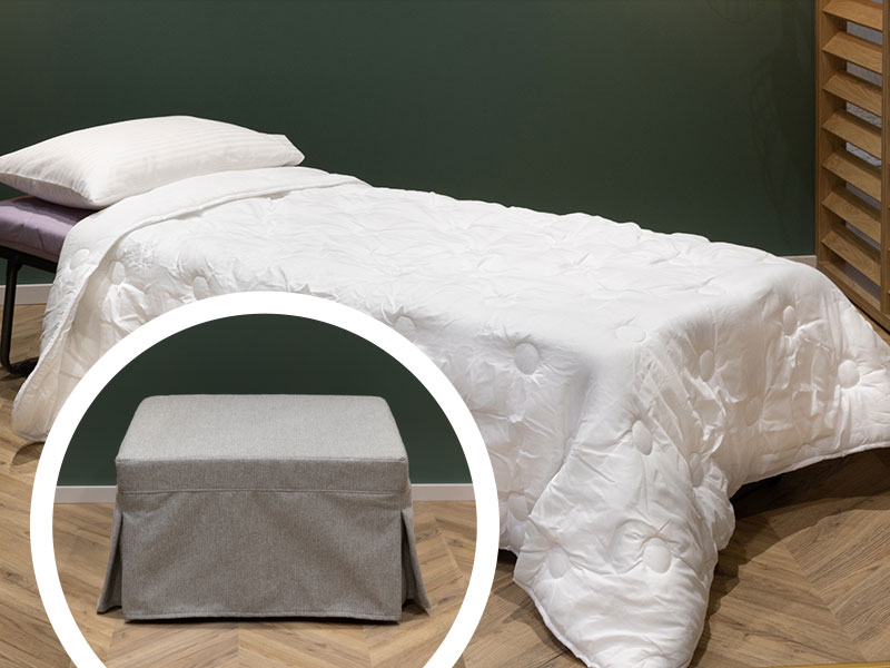 Σκαμπό - Κρεβάτι